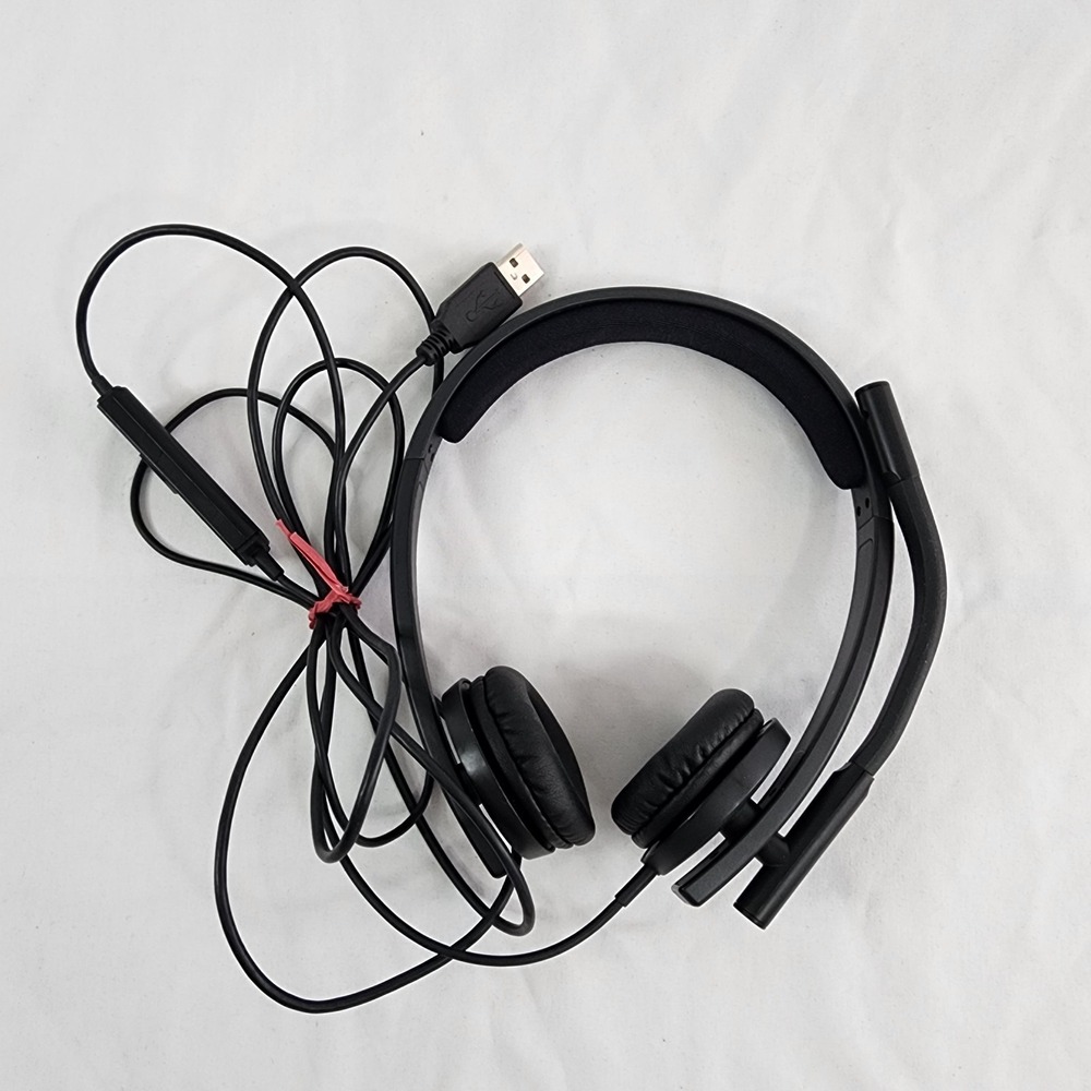 Logitech H570e USB Stereo Headset - Black (981-000574)